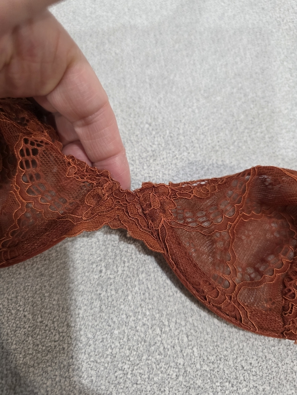 FREE PEOPLE Intimately Lace Plunge BRA - Picture 16 of 16
